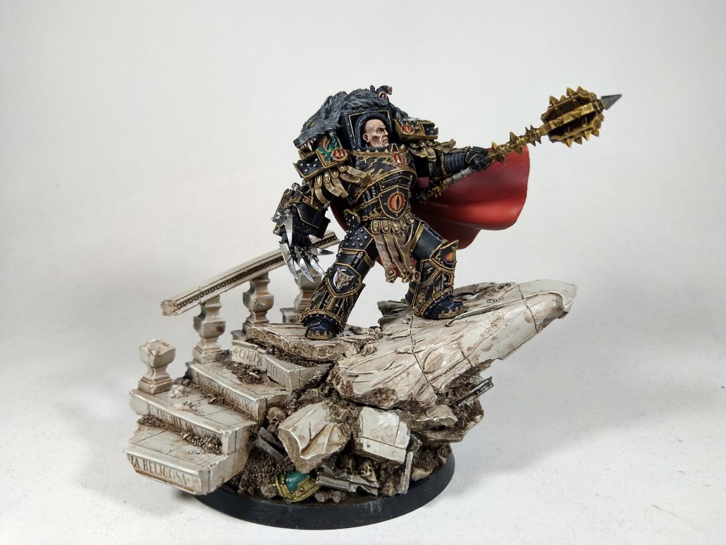 HORUS THE WARMASTER PRIMARCH OF THE SONS OF HORUS – Painted by Sam ...